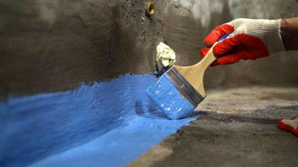 Commercial Emergency Waterproofing project at a Flag Pond, TN business property by SJ Waterproofing Pros